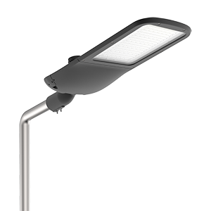 Светодиодный светильник VARTON уличный Tornado Road крепление на консоль 160 Вт 4000 K 1..10V NEMA RAL9005 черный муар, V1-S1-90442-40U32-6616040