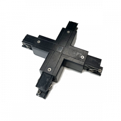 Соединитель X-образный черный, V4-R4-05.0012.TRK-0001