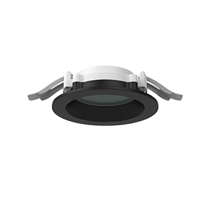 Светодиодный светильник VARTON DL-01 Pro 100 мм 13 Вт 3000 К CRI90 120х49 мм IP65/40 RAL9005 черный муар с защитным силикатным стеклом