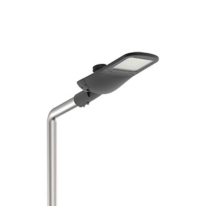 Светодиодный светильник VARTON уличный Tornado Road крепление на консоль 40 Вт 4000 K 1..10V NEMA RAL9005 черный муар, V1-S1-90506-40U32-6604040