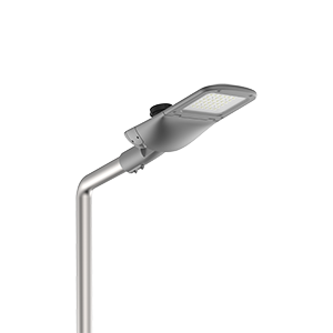 Светодиодный светильник VARTON уличный Tornado Parking крепление на консоль 50 Вт 5000 K 1..10V NEMA RAL7045 серый муар, V1-S1-70496-40U24-6605050