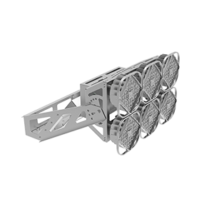 Светодиодный прожектор VARTON AirQub Sport TV 420 Вт 5700 К 20° DALI, V1-P0-702X3-04D19-6542057