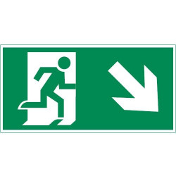 Flip пиктограмма Выход вправо вниз, V4-EM-00.0035.ADV-0003