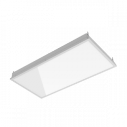 Светодиодный светильник VARTON тип кромки V-Clip 1200x600 50 Вт 5000 К IP54 с равномерной засветкой с рассеивателем опал аварийный автономный постоянного действия белый RAL9010, V1-A1-07300-10HGA-5405050