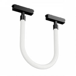 Светодиодный светильник VARTON трековый подвесной Flex Tube Opal L500 для магнитной системы Galakti 244x26x315 мм 8 Вт 4000 K 360° CRI>95 черный, V1-R1-97011-93000-2000840
