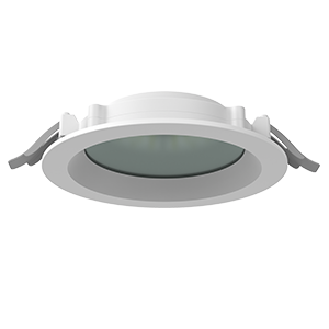 Светодиодный светильник VARTON DL-01 Pro 160 мм 15 Вт 4000 К CRI90 176x51 мм IP65/40 RAL9003 белый муар с защитным силикатным стекломDALI