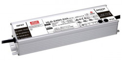Драйвер 240Вт 24V для светодиодной ленты Meanwell HLG-240H-24A IP67 244.2x68x38.8 мм