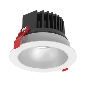 Светодиодный светильник VARTON DL-Spark встраиваемый 25 Вт 3000 K 60° 150x105 мм белый DALI с матовым серебристым рефлектором IP44/20 монтажный диаметр 130 мм, V1-R0-00434-10D01-4402530