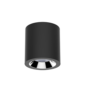 Светодиодный светильник VARTON DL-02 Tube накладной 160х150 мм 32 Вт 4000 K 35° RAL9005 черный муар, V1-R0-T0113-20000-2003240