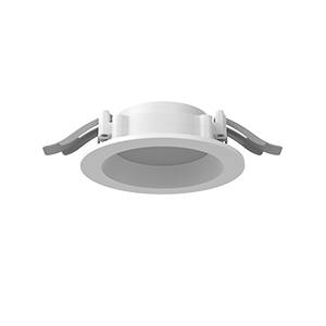 Светодиодный светильник VARTON DL-01 Pro 100 мм 13 Вт 3000 К круглый встраиваемый 120х49 мм IP65/40 RAL9003 белый муар с рассеивателем опал