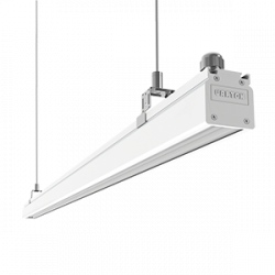 Светодиодный светильник VARTON Mercury Mall IP54 748x54x58 мм линза 89°x115 30 Вт 4000 K белый RAL9003 муар, V1-R0-00566-31L12-5403040