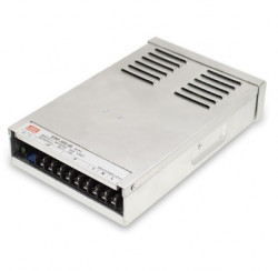 Драйвер 350Вт 24V для светодиодной ленты Meanwell ERP-350-24 IP20 221x130x48мм без активного охлаждения, ERP-350-24