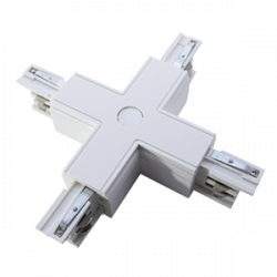Соединитель X-образный белый, V4-R4-00.0012.TRK-0001