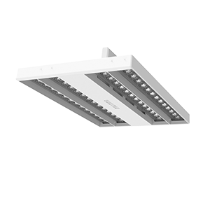 Светодиодный светильник VARTON TT-Crisp Double 295х200х90 мм 57 Вт 4000 К RAL9003 белый муар DALI, V1-R1-00320-90D42-2005740