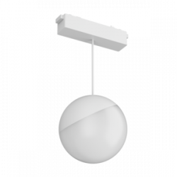 Светодиодный светильник VARTON трековый подвесной Sphere ?100 для магнитной системы Galakti 122x100x223 мм 6 Вт 4000 K белый CRI>93, V1-R1-07007-93000-2000640